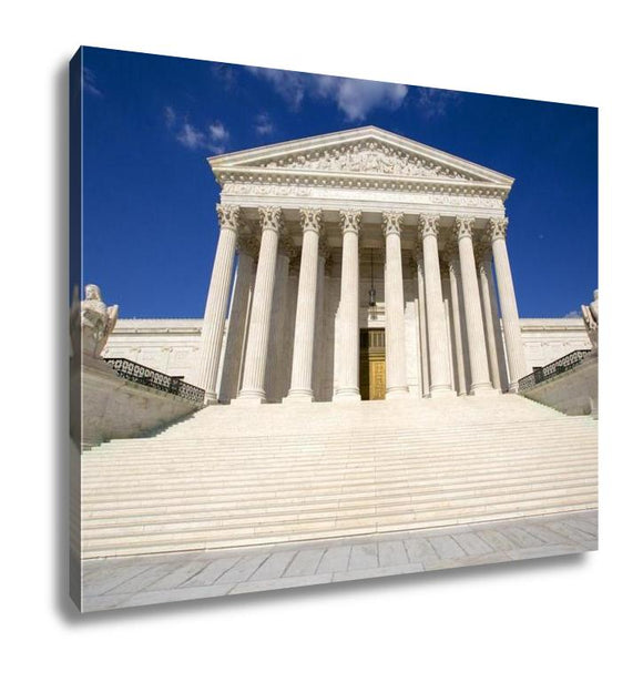 Gallery Wrapped Canvas, Washington Dc Supreme Courthouse In Washington