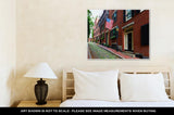 Gallery Wrapped Canvas, Acorn Street Beacon Hill Cobblestone Boston In Massachusetts USA