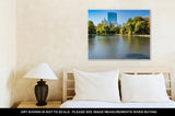 Gallery Wrapped Canvas, Autumn Foliage In Boston Public Garden