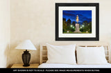 Framed Print, George Washington Equestrian Statue Public Garden Boston