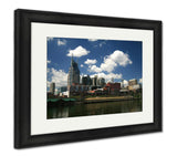 Framed Print, Downtown Nashville