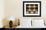 Framed Print, Balconies Inside Peabody Library Mount Vernon Baltimore Maryland