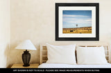 Framed Print, Traveling Through New Mexico State Near Albuquerque