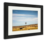 Framed Print, Traveling Through New Mexico State Near Albuquerque