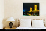 Gallery Wrapped Canvas, Golden Gates Drawbridge In Sacramento