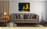 Gallery Wrapped Canvas, Golden Gates Drawbridge In Sacramento