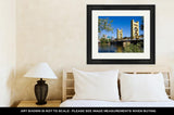 Framed Print, Tower Bridge In Sacramento California