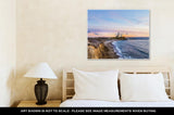 Gallery Wrapped Canvas, Long Beach MontaUK Point Light Lighthouse Long Island New York
