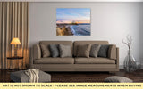 Gallery Wrapped Canvas, Long Beach MontaUK Point Light Lighthouse Long Island New York
