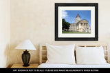 Framed Print, Kansas State Capitol