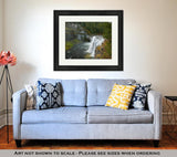 Framed Print, Upper Mesa Falls