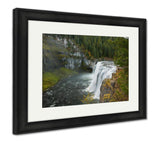 Framed Print, Upper Mesa Falls