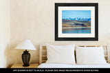 Framed Print, Blue Mesa Reservoir In Gunnison National Forest Colorado
