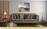 Gallery Wrapped Canvas, Masada Israel Ancient Rock Plateau Fortress In The Judaean Desert