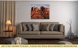 Gallery Wrapped Canvas, Messunset On Cathedral Rock Near Sedonarizon