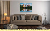 Gallery Wrapped Canvas, Skyline Of Downtown Atlantgeorgifrom Piedmont Park