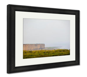 Framed Print, Omahbeach One Five Landing Beaches Normandy Landings On 6 June