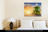 Gallery Wrapped Canvas, Miami South Beach At Sunrise Floridusa