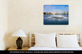 Metal Panel Print, Lake Merritt In Oakland California