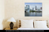 Gallery Wrapped Canvas, Cleveland Ohio In United States City Skyline