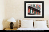 Framed Print, New Orleans French Quarter Balconies