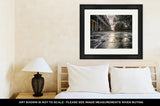 Framed Print, Vieux Carré Cobblestones