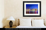 Framed Print, New Orleans Louisiana USA Skyline On The Mississippi River