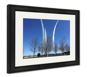 Framed Print, Airforce Memorial In Washington Dc