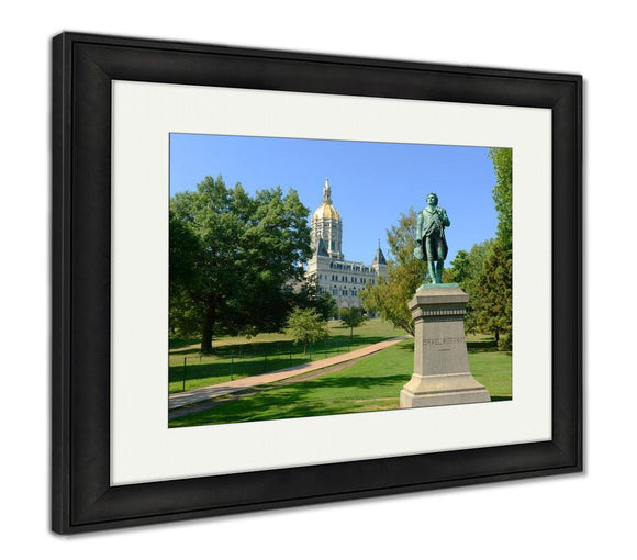 Framed Print, Capitol Building Connecticut State Capitol Hartford Ct USA