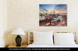 Gallery Wrapped Canvas, Capitol Building Annapolis Maryland Usdowntown View Over Main