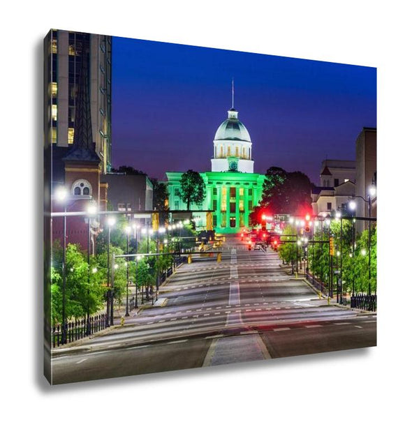 Gallery Wrapped Canvas, Capitol Building Montgomery Alabamuswith State Capitol