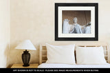 Framed Print, The Statue Of Abraham Lincoln