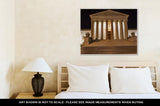 Gallery Wrapped Canvas, Us Supreme Court Capitol Hill Night Stars Washington Dc