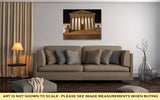 Gallery Wrapped Canvas, Us Supreme Court Capitol Hill Night Stars Washington Dc