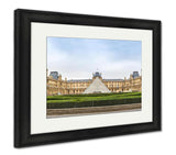 Framed Print, The Louvre Museum In Paris