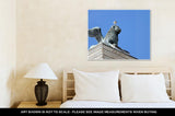 Gallery Wrapped Canvas, Winged Lion Statue Piazzsan Marco Venice Seagull Head