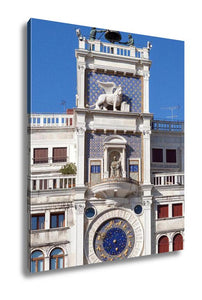 Gallery Wrapped Canvas, Clock Tower San Marcos Square Venice Italy