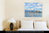 Gallery Wrapped Canvas, Toronto Skyline On Sunny Day Canada