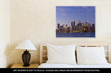 Gallery Wrapped Canvas, Cityscape Of Toronto Downtown At Dusk