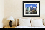 Framed Print, Summer Day In Chicago Illinois Usnorth Americ