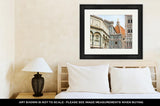 Framed Print, Cathedral Of Santmaridel Fiore Duomo Florence Italy