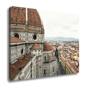 Gallery Wrapped Canvas, Cathedral Santmaridel Fiore Florence Italy Cradle Renaissance