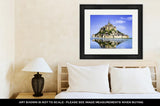 Framed Print, Mont Saint Michel Normandy France