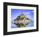 Framed Print, Mont Saint Michel Normandy France