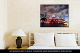 Gallery Wrapped Canvas, Chicago Skyline Skyscrapers Buckingham Fountain Grant Park Night