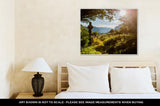 Gallery Wrapped Canvas, Old Faithful Old Celtic Cross Glendalough Wicklow Mountain