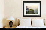 Framed Print, Old Faithful Ancient Monastery In Setting Sun Tatev Armenia