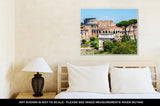 Gallery Wrapped Canvas, View Of Coliseum Fro The Roman Forum In Rome Italy