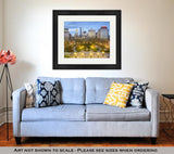 Framed Print, New York City USA Cityscape At Union Square In Manhattan