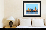 Framed Print, House Of Parliament With Big Ben